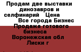 Продам две выставки динозавров и селфинарий › Цена ­ 7 000 000 - Все города Бизнес » Продажа готового бизнеса   . Воронежская обл.,Лиски г.